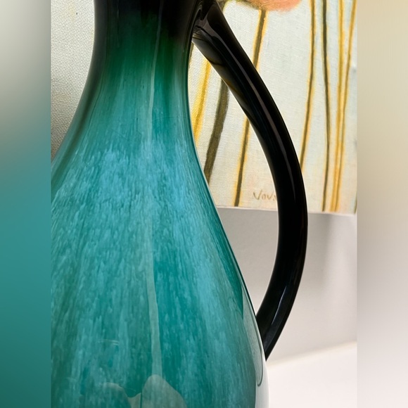 Blue Mountain Pottery Large Pitcher 10in Tall - Picture 4 of 10